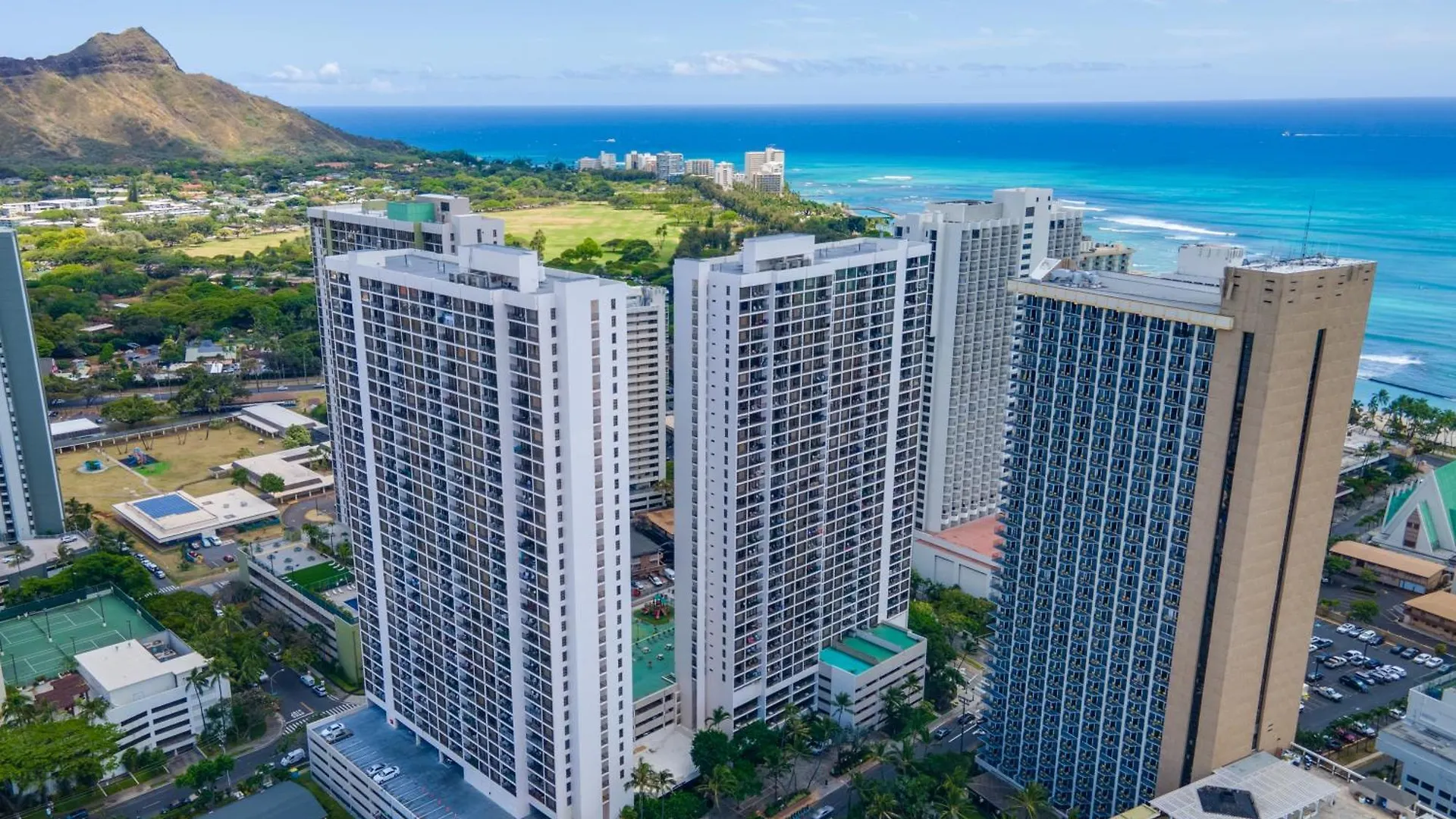 1Br Oceanview Condo, Near Waikiki Beach With Parking Honolulu 0*,